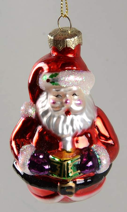 Museum Series Santa Holding Song Book - No Box by Thomas Pacconi-1