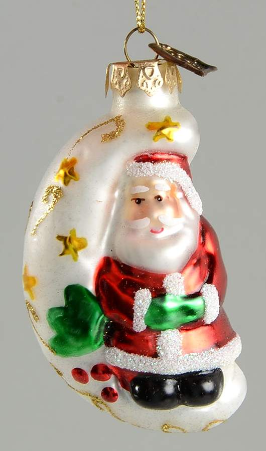 Museum Series Santa On Moon - No Box by Thomas Pacconi-1