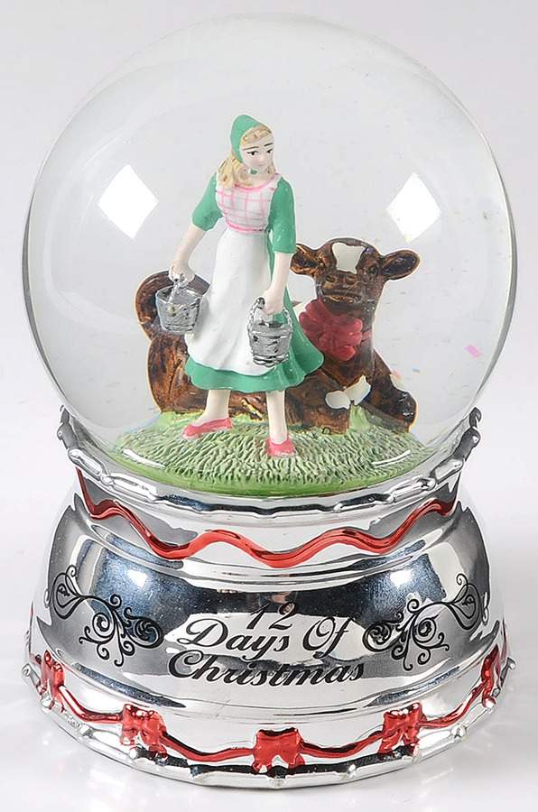Twelve Days of Christmas Eight Maids A Milking - No Box by Towle Silver-1