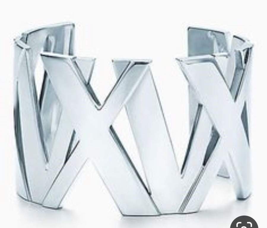 Tiffany Silver Atlas Sterling Cuff - Boxed by Tiffany & CO SILVER-1