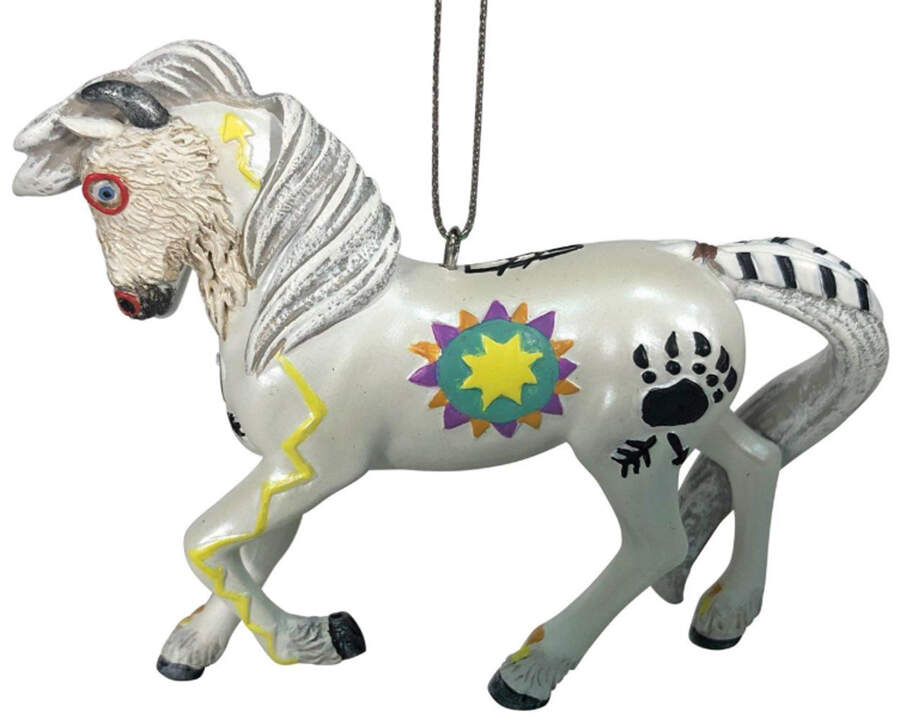 Trail of Painted Ponies Ornaments Tatanka Ska - Boxed by Trail of Painted Ponies-1