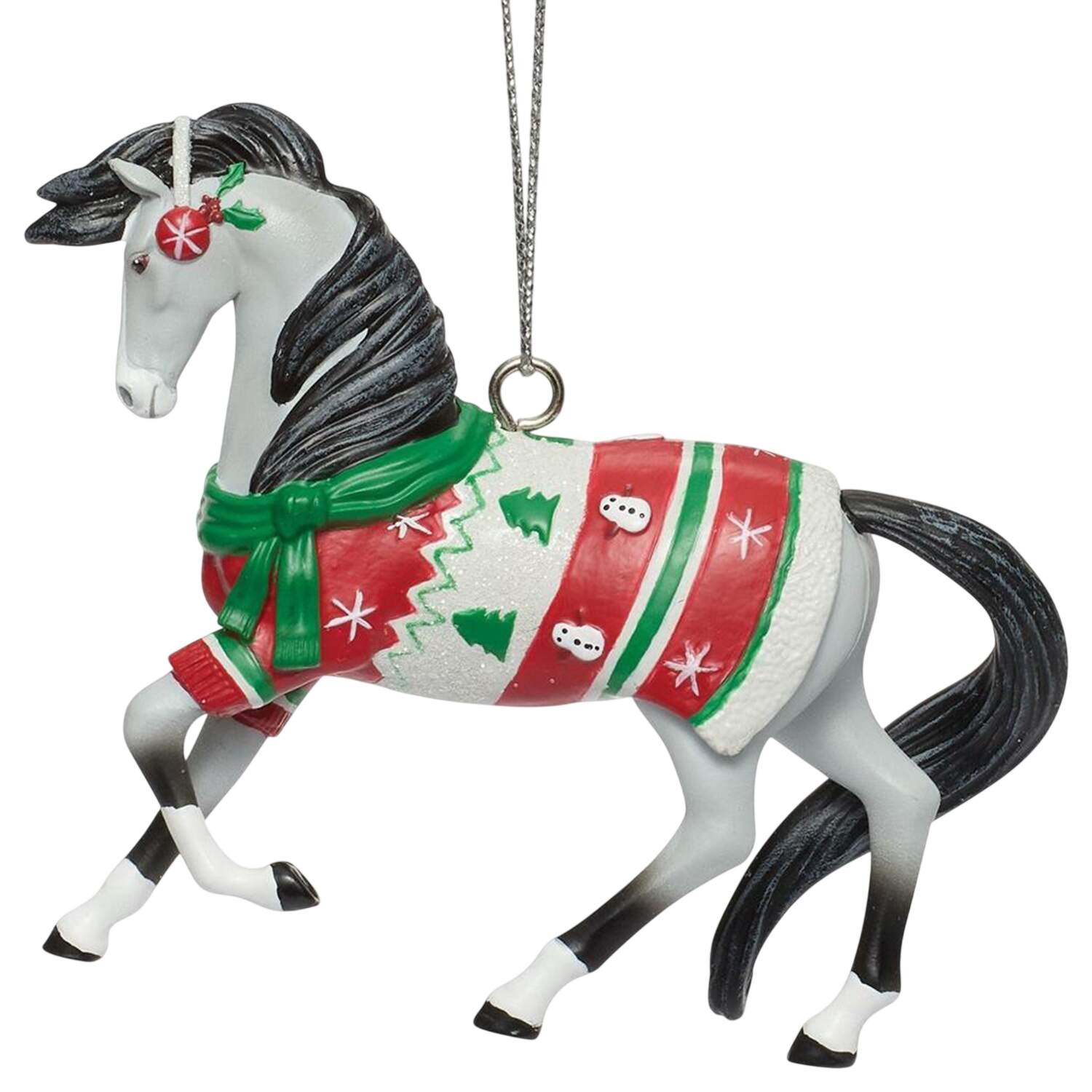 Trail of Painted Ponies Ornaments Christmas Sweater - Boxed by Trail of Painted Ponies-1
