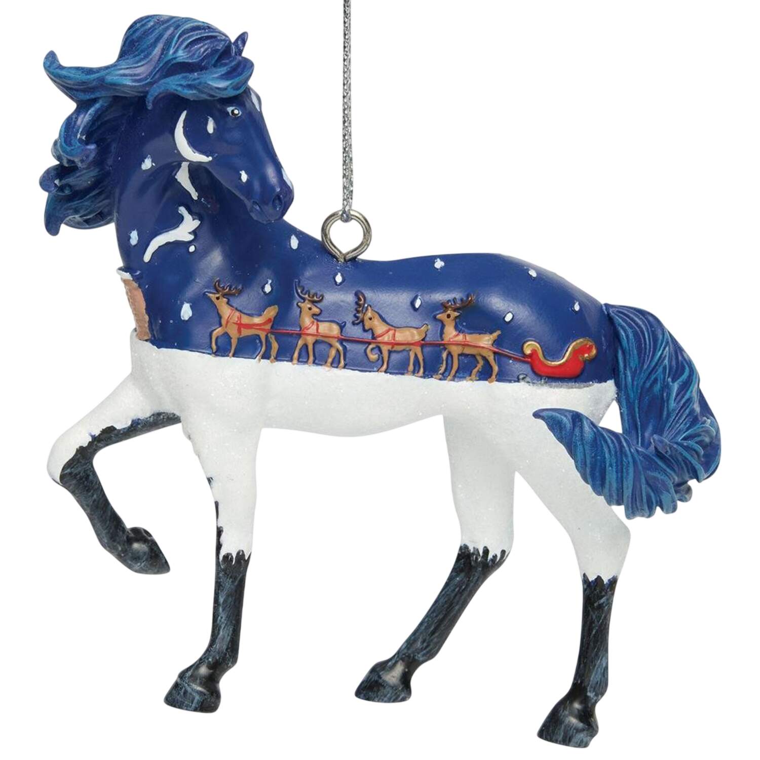 Trail of Painted Ponies Ornaments Up On The Housetop - Boxed by Trail of Painted Ponies-1