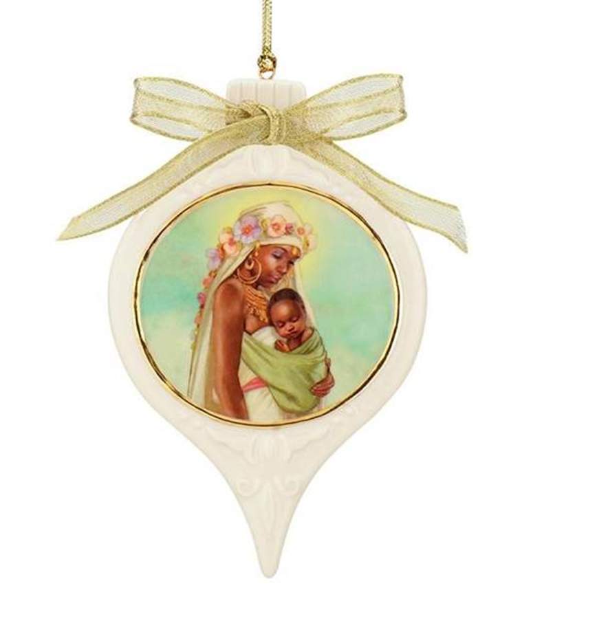 Ebony Visions Porcelain Ornaments The Madonna - No Box by Thomas Blackshear-1