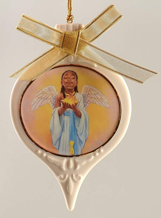 Ebony Visions Porcelain Ornaments Hope Angel - No Box by Thomas Blackshear-1
