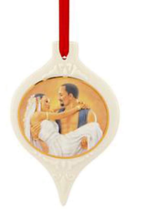 Ebony Visions Porcelain Ornaments Love For A Lifetime - Boxed by Thomas Blackshear-1
