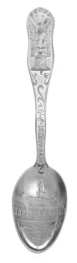 American Revolution Spoon Liberty Bell-1776 - No Box by Towle Silver-1