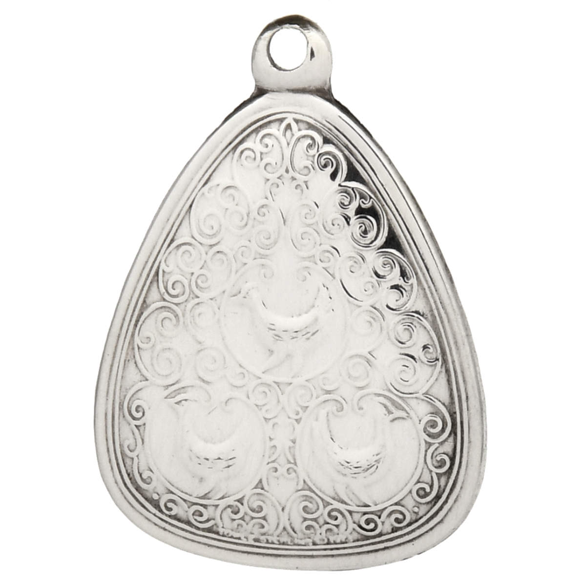 Twelve Days of Christmas Jewelry Three French Hens - No Box by Towle Silver-1