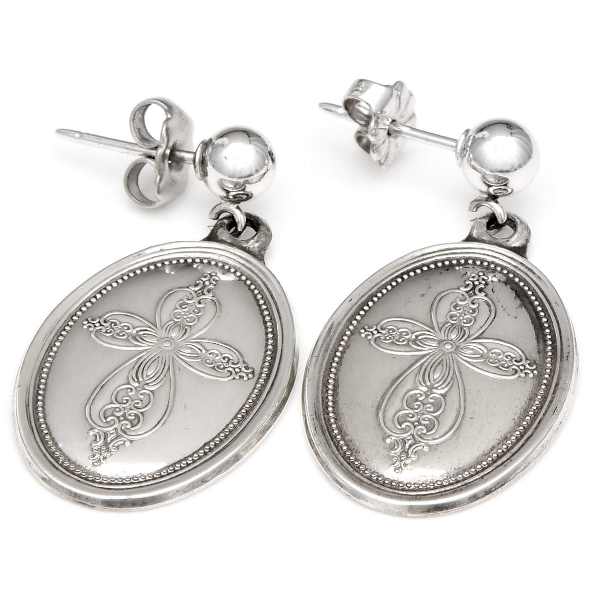 Twelve Days of Christmas Jewelry Cross - No Box by Towle Silver-1