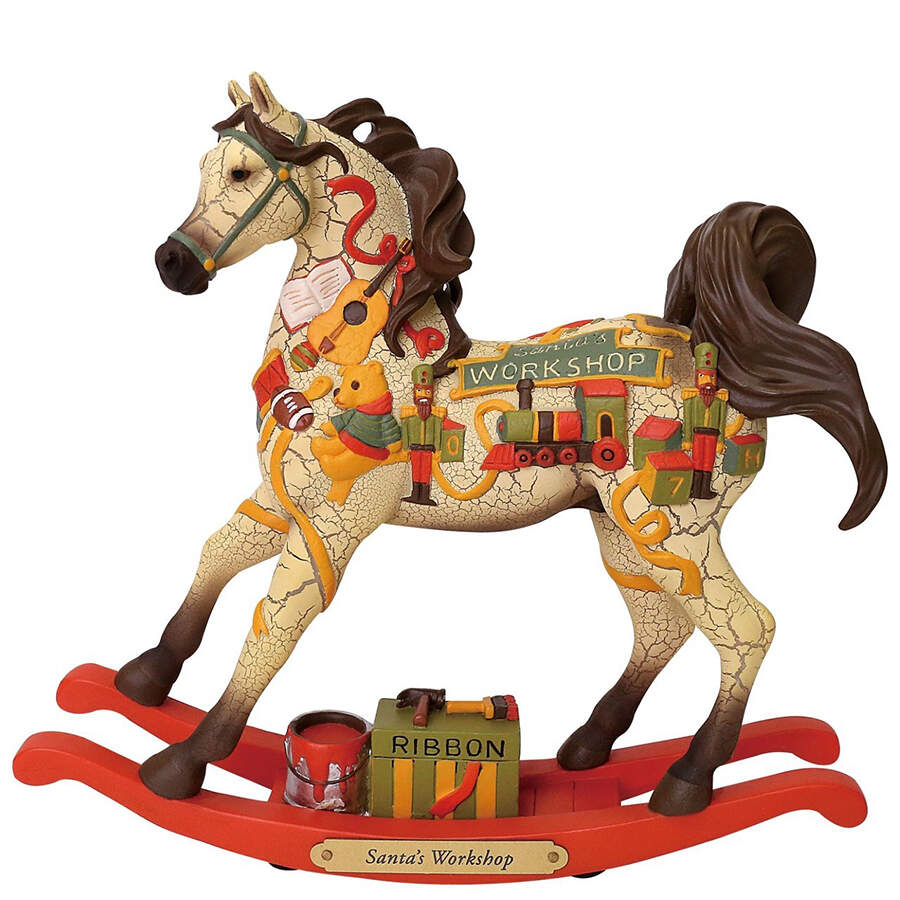 Holiday Ponies Santa's Workshop - No Box by Trail of Painted Ponies-1