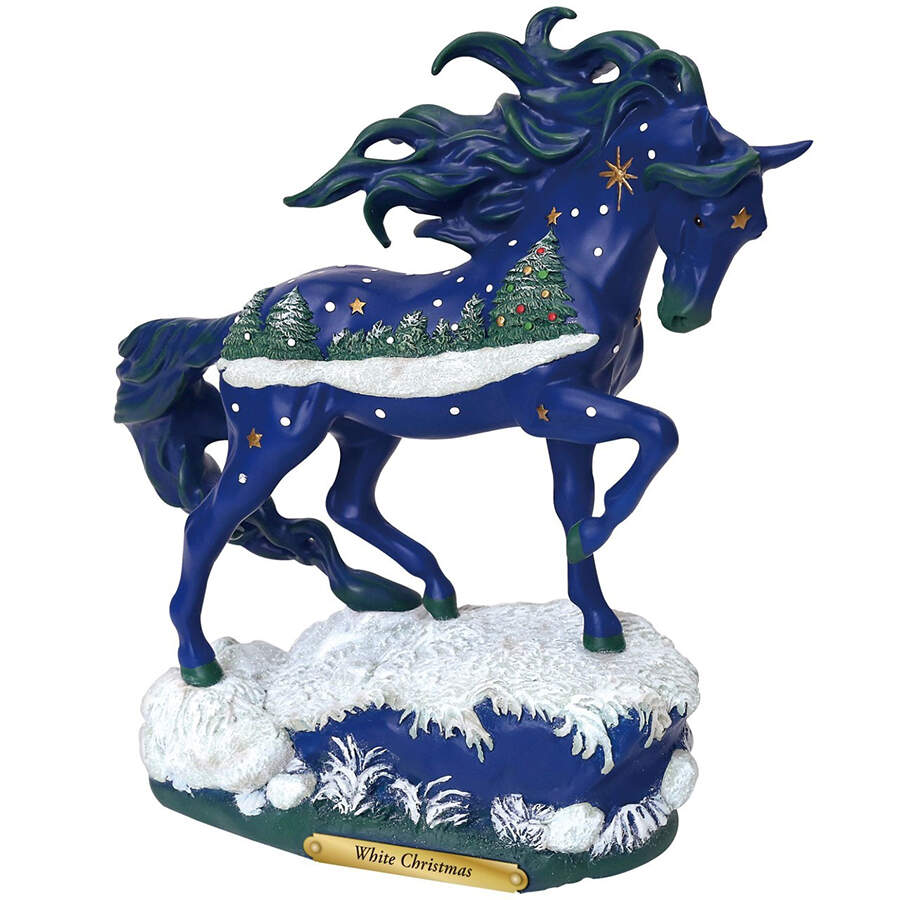 Holiday Ponies White Christmas - Boxed by Trail of Painted Ponies-1