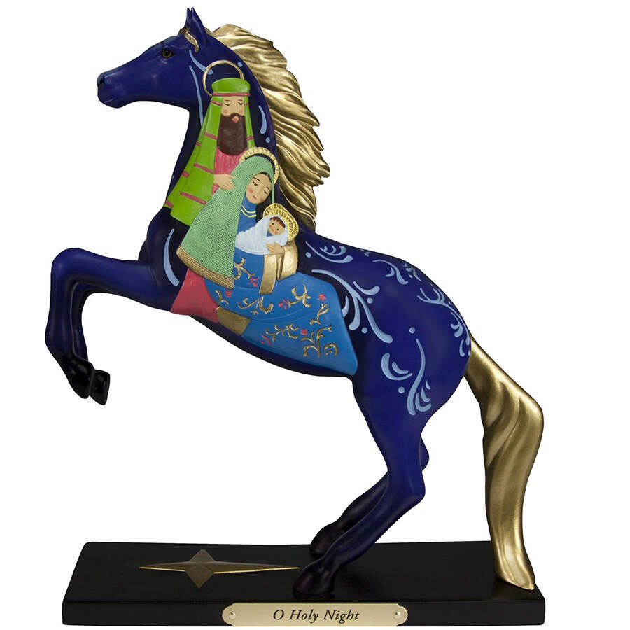 Holiday Ponies O Holy Night - No Box by Trail of Painted Ponies-1
