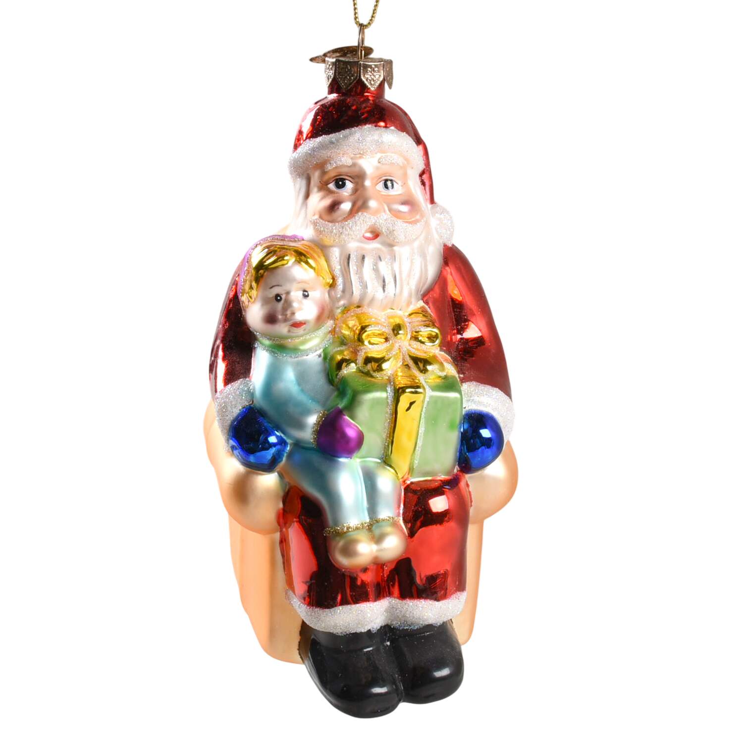Thomas Pacconi Classics Santa With Child In Lap - No Box by Thomas Pacconi-1