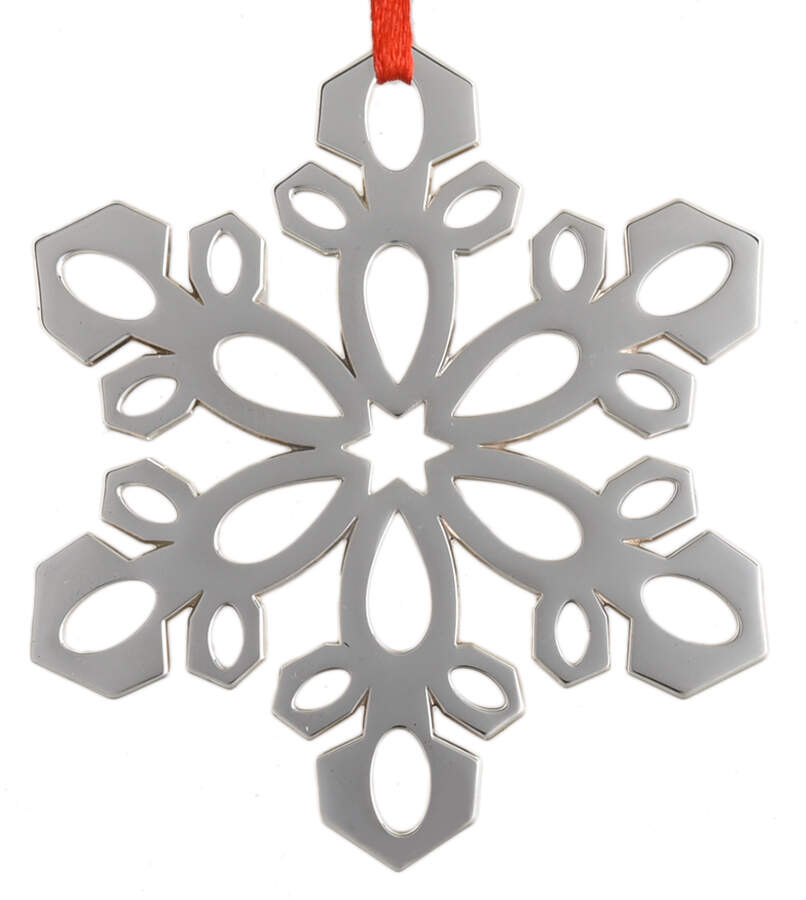 Snowflakes Snowflake - With Box Bx2009 by Tiffany & CO SILVER-1