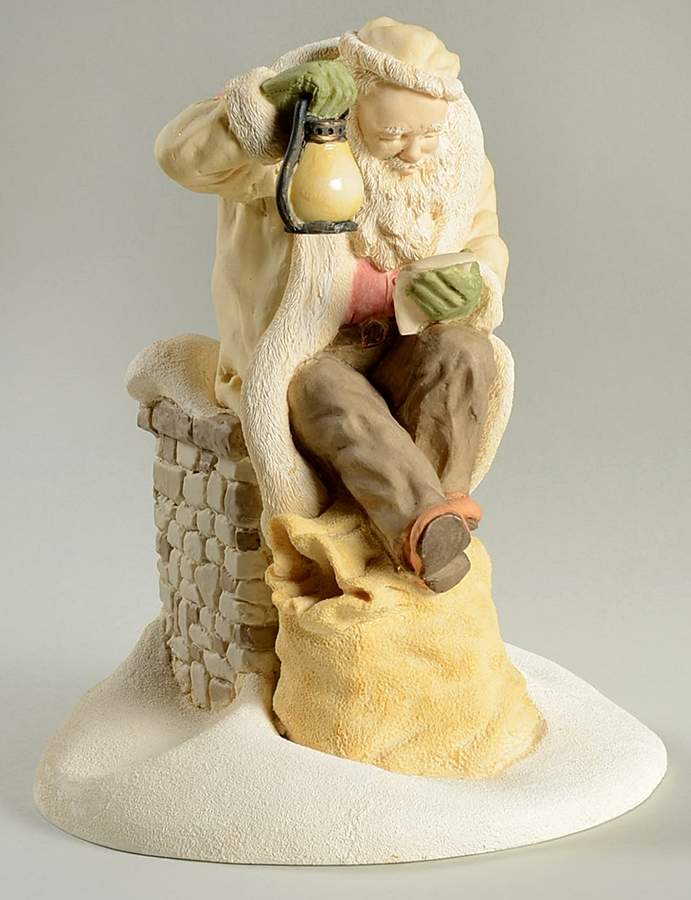 Legend of Santa Claus A Light On The Roof-Victorian - No Box by United Design-1