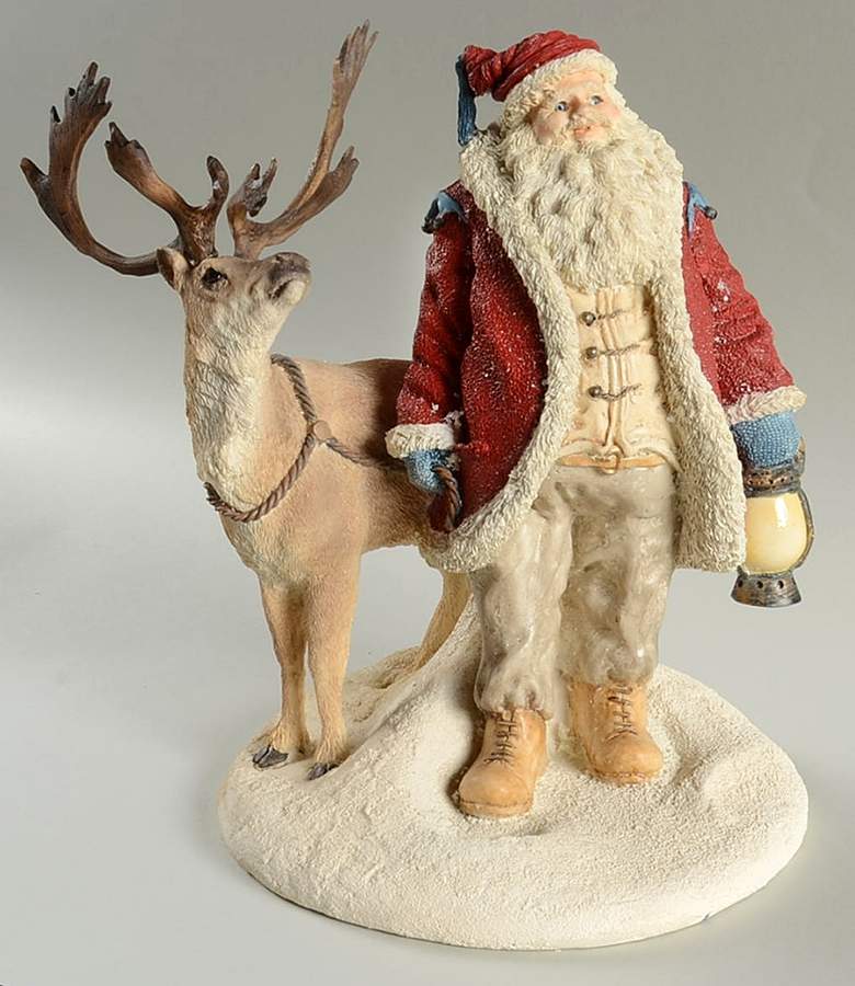 Legend of Santa Claus Santa & Blitzen - No Box by United Design-1