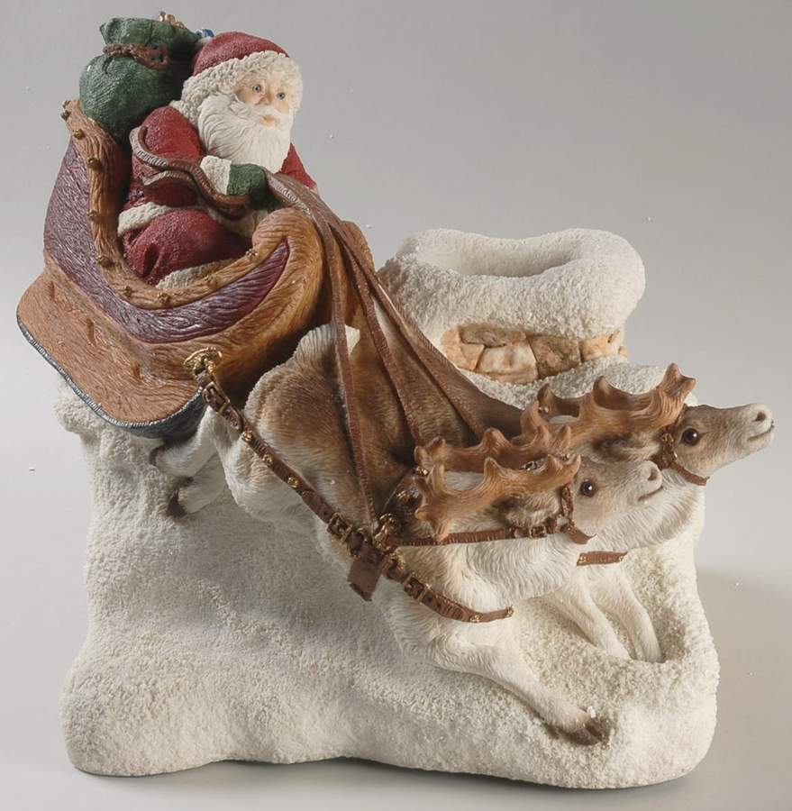 Legend of Santa Claus Up On The Rooftop - Boxed by United Design-1
