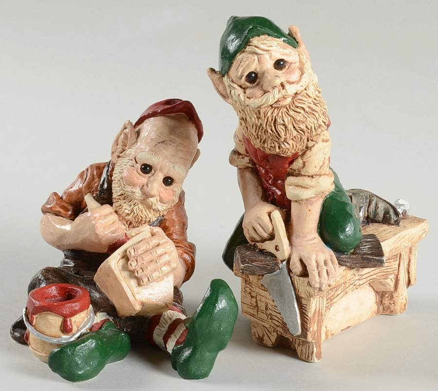 Legend of Santa Claus Elf Pair - Boxed by United Design-1
