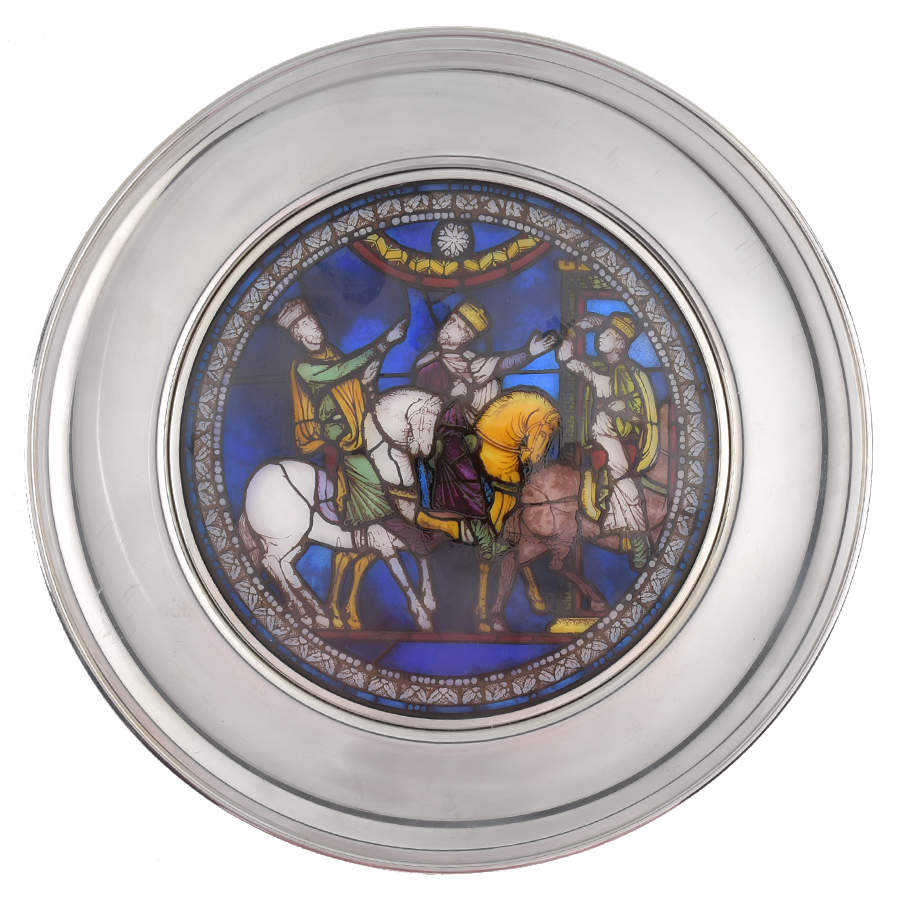 Stained Glass Cathedral The Magi - No Box by US Historical Society-1