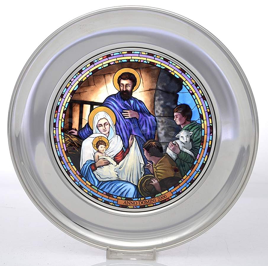 Stained Glass Cathedral Anno Domini 2000 - Boxed by US Historical Society-1