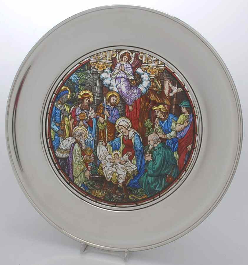 Stained Glass Cathedral The Nativity - No Box by US Historical Society-1