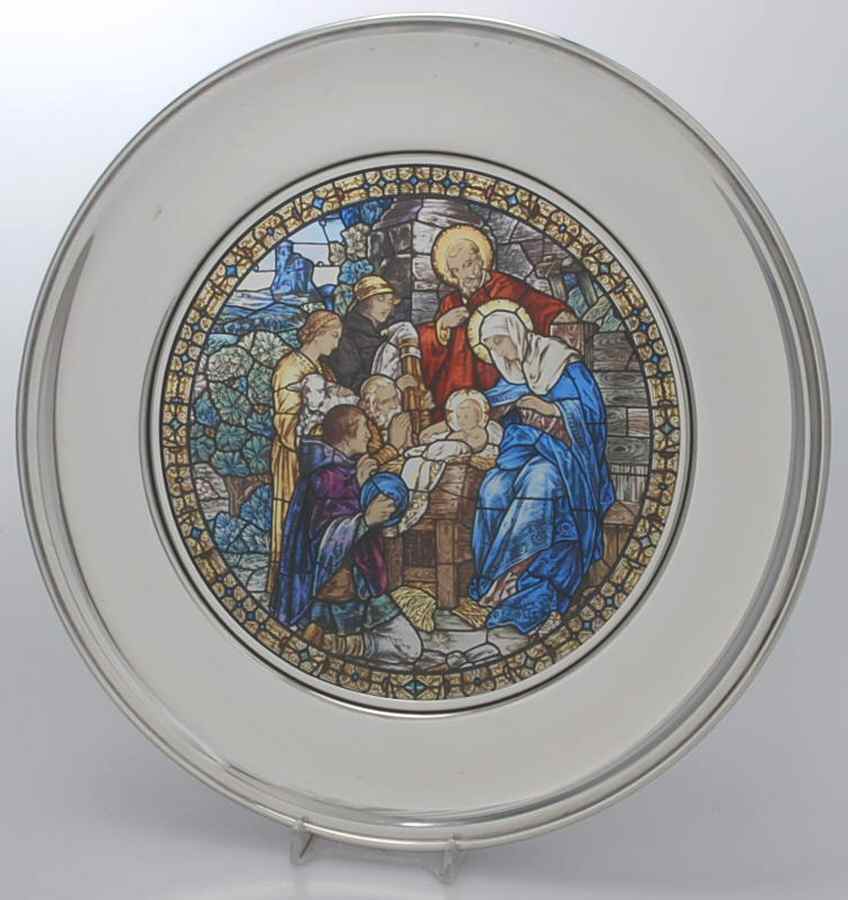 Stained Glass Cathedral The Adoration - No Box by US Historical Society-1