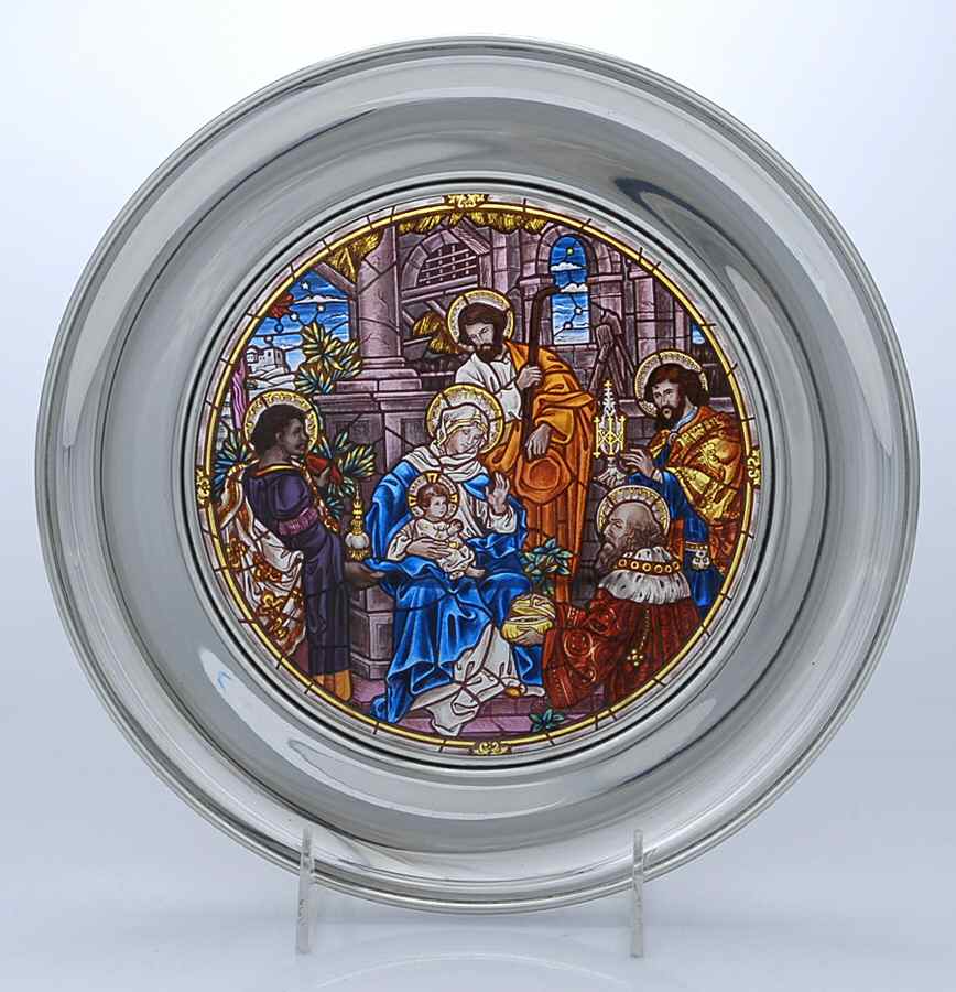 Stained Glass Cathedral The Maji - Boxed by US Historical Society-1