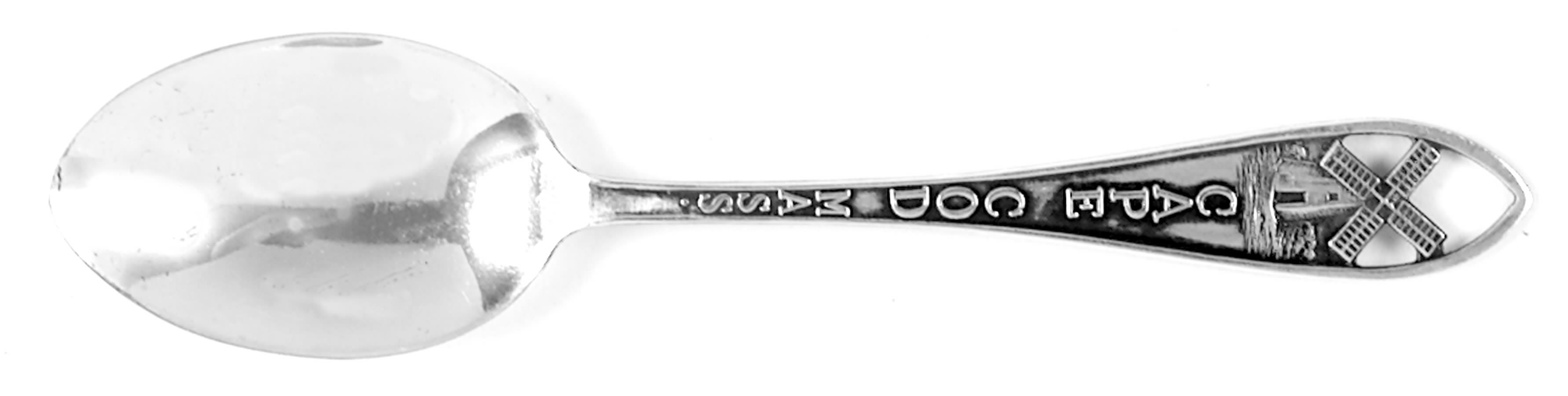 New York Souvenir Spoon Statue Of Liberty - No Box by Unknown Mfg Silver-1