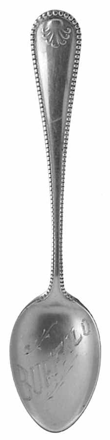 New York Souvenir Spoon Buffalo Ny - No Box by Unknown Mfg Silver-1
