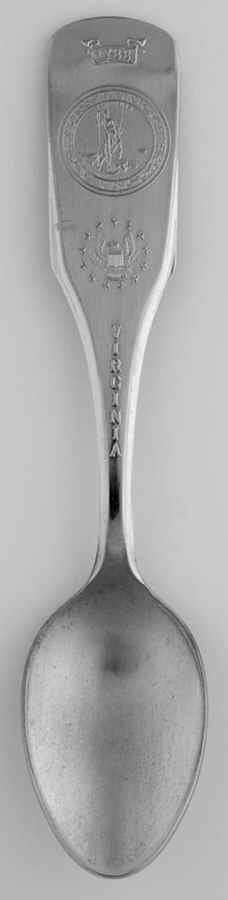 States Seals Spoon Virginia - No Box by United Silver-1