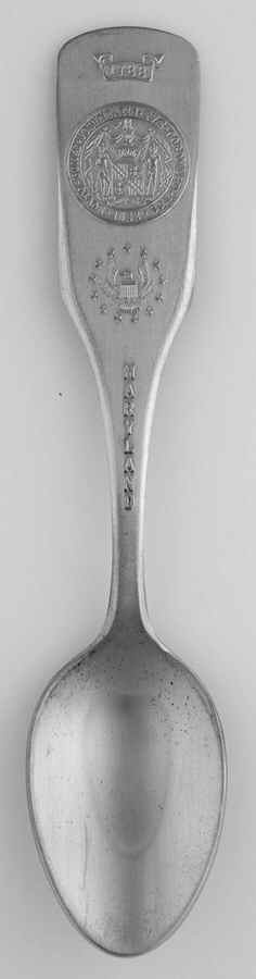 States Seals Spoon Maryland - No Box by United Silver-1