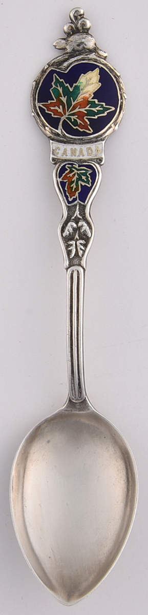 Canada Souvenir Spoon-Sterling Canada - No Box by Unknown Mfg Silver-1