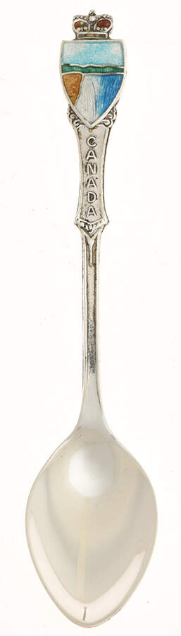 Canada Souvenir Spoon-Sterling Canada - No Box by Unknown Mfg Silver-1