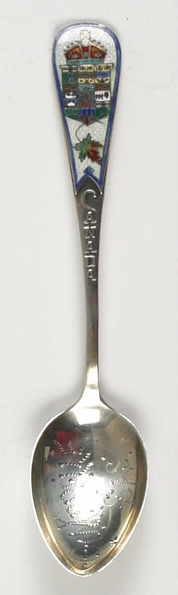 Canada Souvenir Spoon-Sterling Saskkatchewan - No Box by Unknown Mfg Silver-1