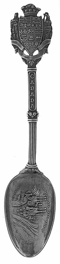 Canada Souvenir Spoon-Sterling Stanley Park, Vancouver, Bc - No Box by Unknown Mfg Silver-1
