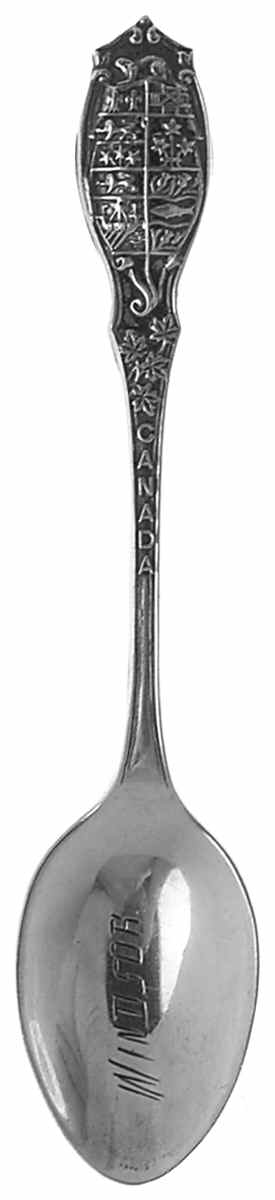 Canada Souvenir Spoon-Sterling Windsor Canada - No Box by Unknown Mfg Silver-1