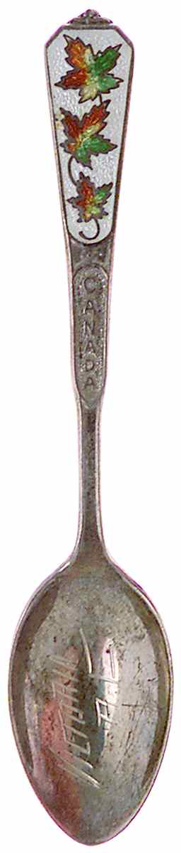 Canada Souvenir Spoon-Sterling Victoria British Columbia - No Box by Unknown Mfg Silver-1