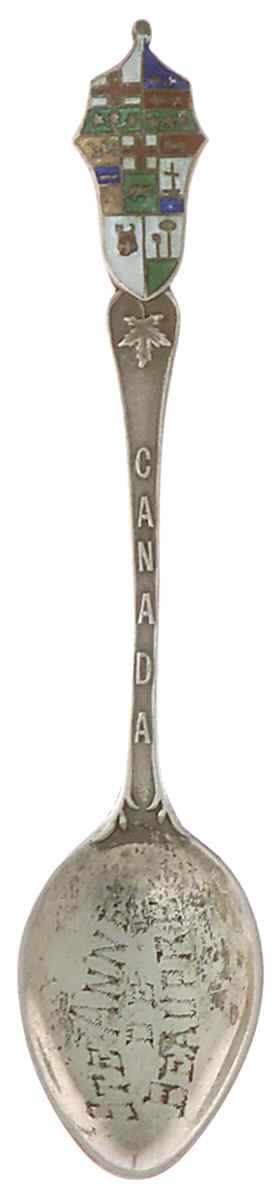 Canada Souvenir Spoon-Sterling Ste Anne De Beaupre - No Box by Unknown Mfg Silver-1