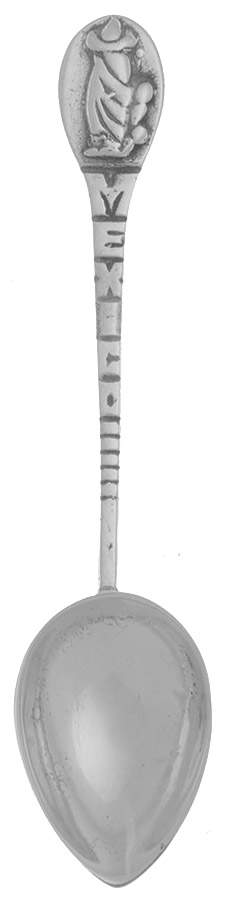 Mexico Souvenir Spoon Mexico - No Box by Unknown Mfg Silver-1