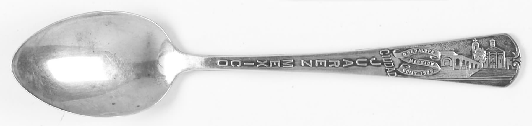 Mexico Souvenir Spoon Ciudade-Mexico - No Box by Unknown Mfg Silver-1