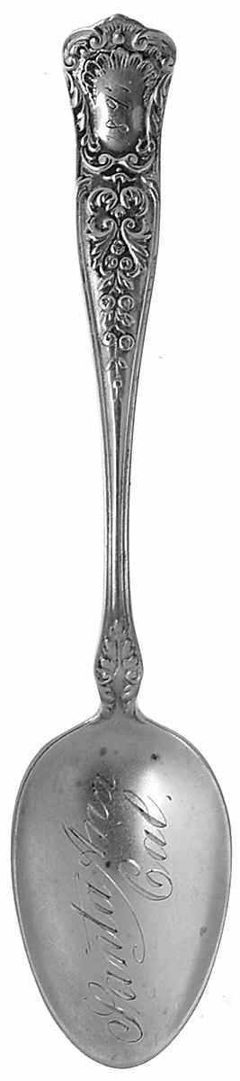 California Souvenir Spoon Santa Ana Calif Engraved Mary - No Box by Unknown Mfg Silver-1