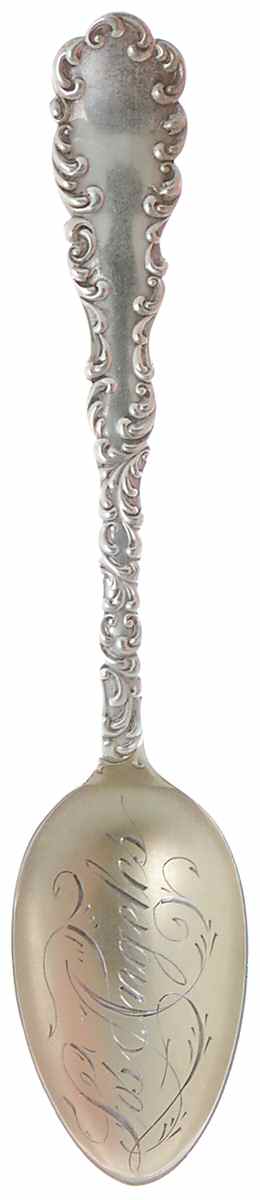 California Souvenir Spoon Los Angeles - No Box by Unknown Mfg Silver-1