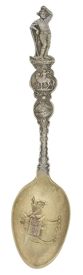 Colorado Souvenir Spoon Denver - No Box by Unknown Mfg Silver-1