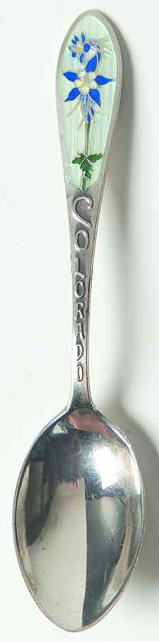 Colorado Souvenir Spoon Colorado-Demitasse - No Box by Unknown Mfg Silver-1