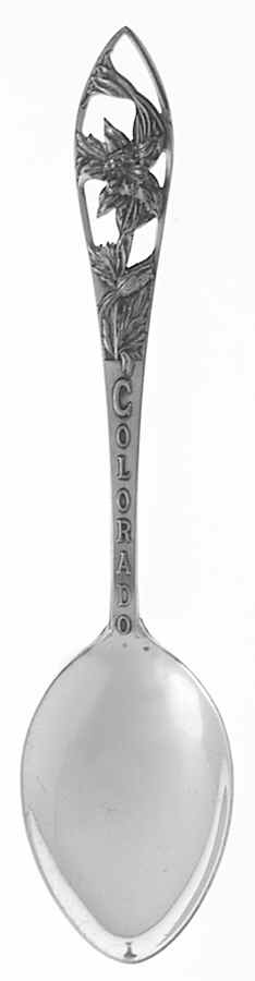 Colorado Souvenir Spoon Colorado - No Box by Unknown Mfg Silver-1