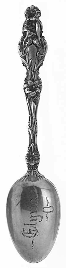 Ohio Souvenir Spoon Elyrin, Ohio 1907 - No Box by Unknown Mfg Silver-1