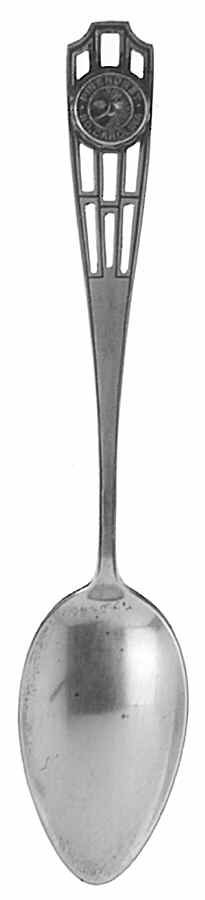 North Carolina Souvenir Spoon Pinehurst North Carolina - No Box by Unknown Mfg Silver-1