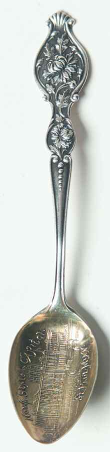 Minnesota Souvenir Spoon New State Capitol-St Paul - No Box by Unknown Mfg Silver-1