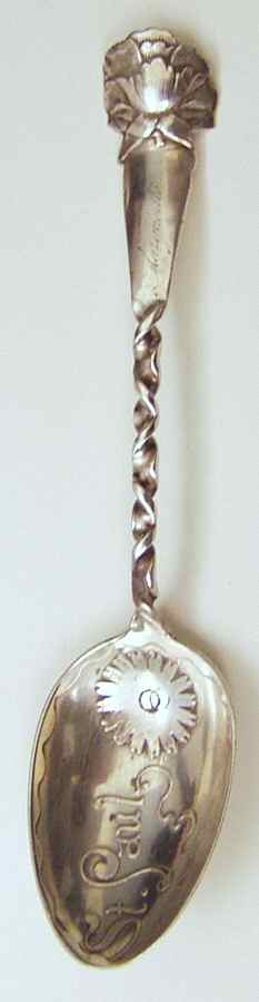 Minnesota Souvenir Spoon St Paul - No Box by Unknown Mfg Silver-1