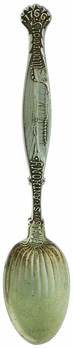 Minnesota Souvenir Spoon Minneapolis, Mn - No Box by Unknown Mfg Silver-1